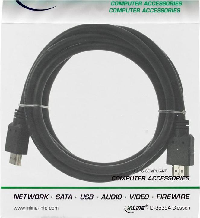Image du produit InLine HDMI (Typ A) — HDMI (Typ A) (15 m, HDMI)