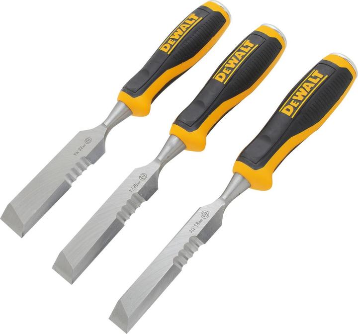 DeWalt Jeu de ciseaux à bois 3 pièces (18 mm)