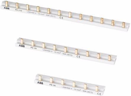 Produktbild ABB 1-Phasen-Sammelschiene PS1/6 pro M compact 6 Module geschlossen PS1/6