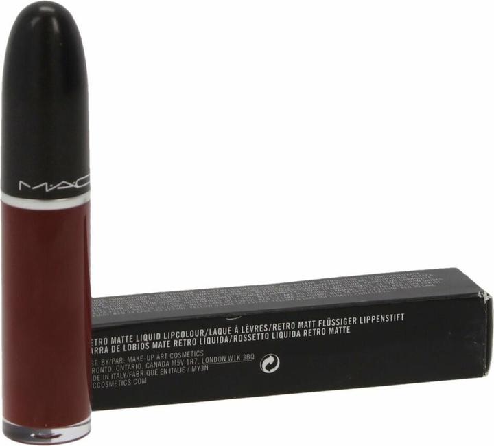 Actual product image MAC Cosmetics Retro Matte Liquid Lipcolour (Carnivorous)