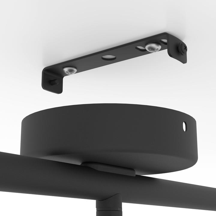 Actual product image EGLO Spot Light Girona 3xe27 Black/Brass (E27)
