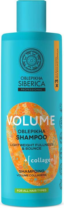 Actual product image Natura Siberica Collagen Volume Shampoo (Liquid shampoo)