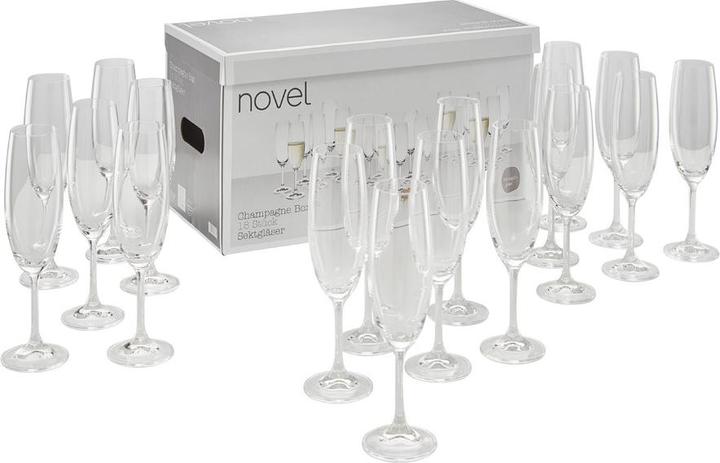 Produktbild Novel Crista (18 Gläser, Sektgläser)