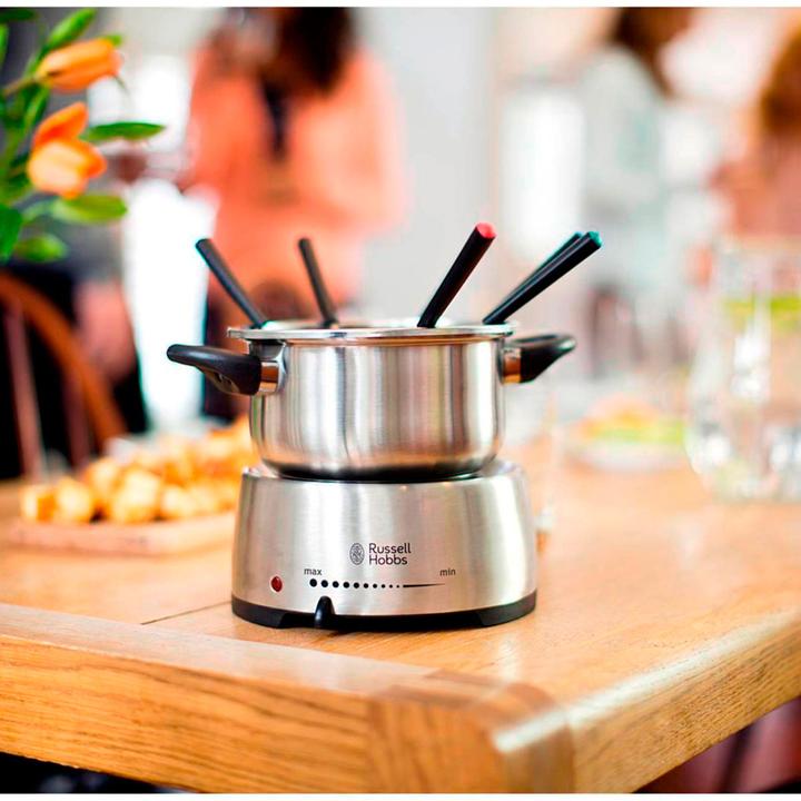 Immagine prodotto Russell Hobbs Fiesta (Fondue di formaggio, Fondue al cioccolato, Fonduta Bourguignonne, Fondue Chinoise)