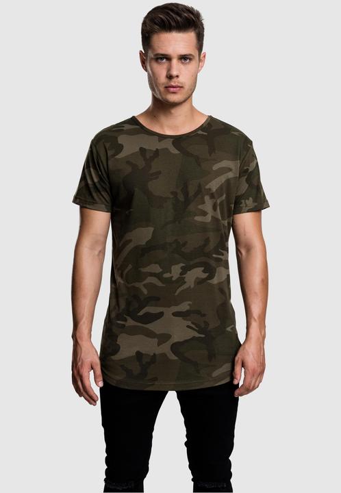 Produktbild Urban Classics Camo Shaped Long Tee (S)