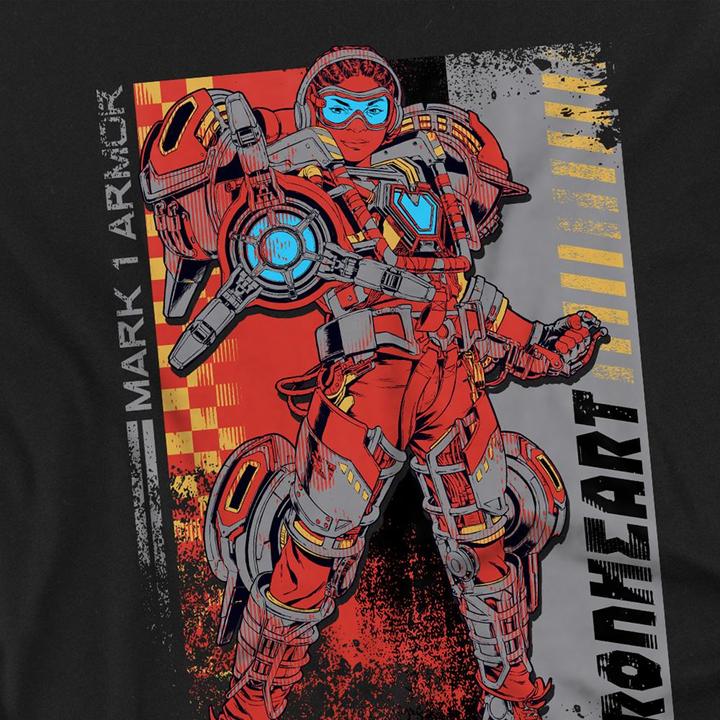 Produktbild Black Panther: Wakanda Forever Ironheart Mark 1 Armor TShirt (XL)