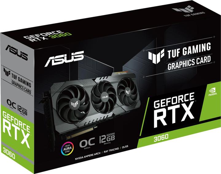 Produktbild ASUS GeForce TUF RTX 3060 O12G-V2-GAMING LHR (12 GB)