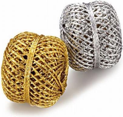Immagine prodotto Pattberg Regalo nastro regalo Volga oro, corda sottile (Nastro da regalo, 1 x)