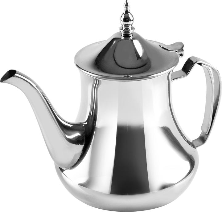Actual product image Ibili Teapot Mahdia 0.65 litre Traditional Arabic teapot made of stainless steel (0.65 l)