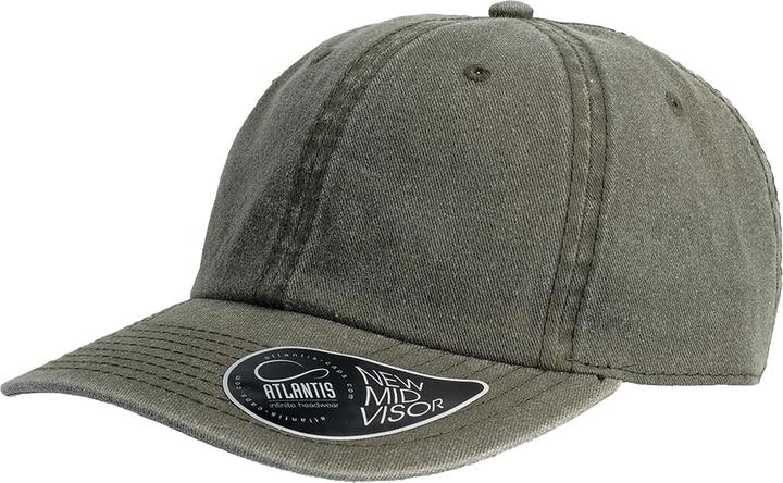 Produktbild Atlantis Digg Baseballkappe mit 6 Paneelen Pigmentfärbung (One Size)