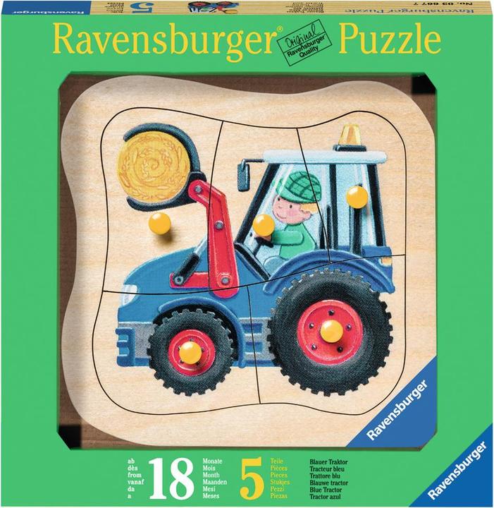 Ravensburger Blauer Traktor (5 Teile)
