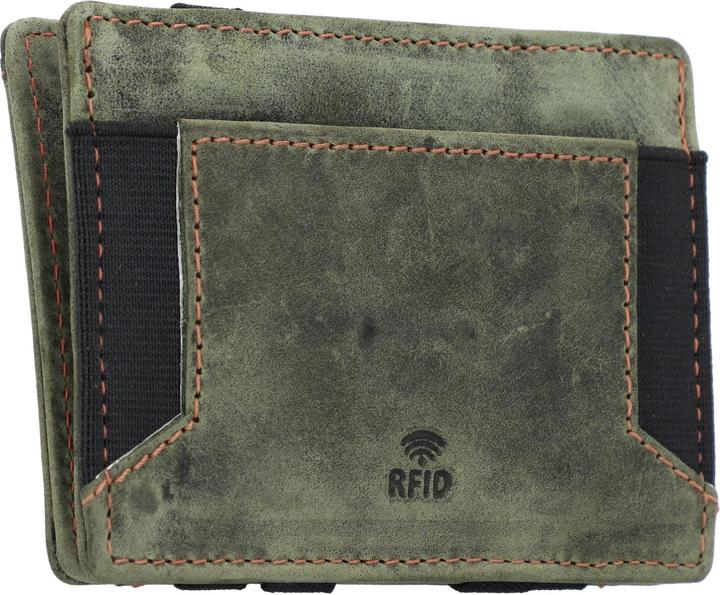 Produktbild Greenburry Vintage Magic Geldbörse RFID Leder 10 cm