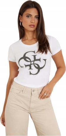 Actual product image Guess Damen T-Shirt 4G Logo Tee (XS)
