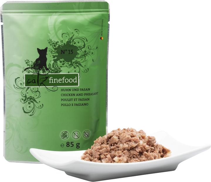 Image du produit Catz Finefood No.15 Poulet & faisan (Adulte, 16 pcs, 90 g)