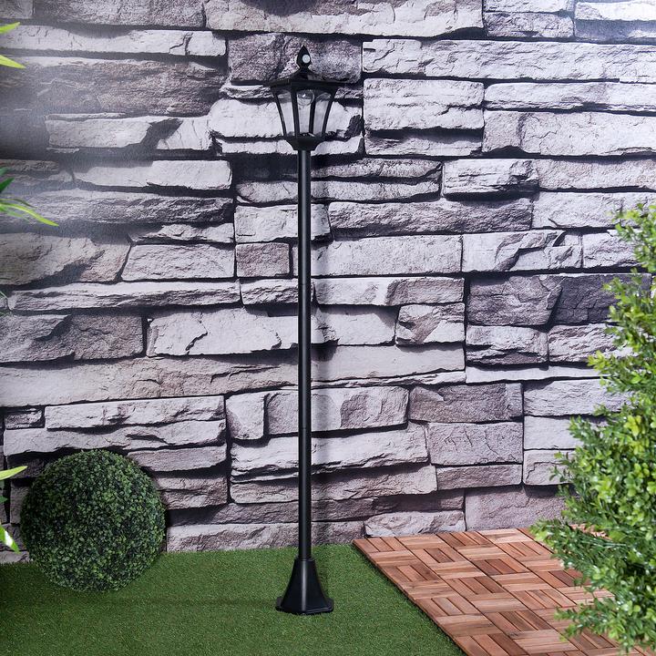 Image du produit Royal Gardineer Lanterne de jardin solaire à LED avec capteur PIR et crépusculaire (IP44)