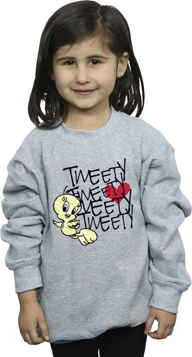Immagine prodotto Looney Tunes Tweety Love Heart Felpa Ragazze (116)