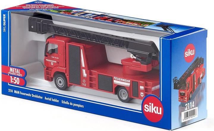 Produktbild Siku MAN Feuerwehr Drehleiter