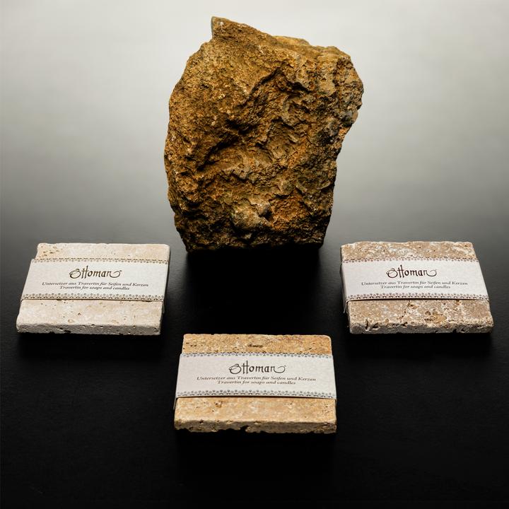 Image du produit Natura Punto Porte-savon en travertin
