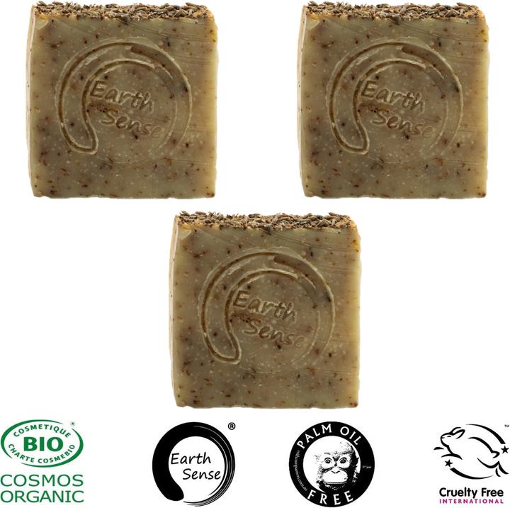 Produktbild Natura Punto 3er-Set Palmölfreie feste Bio-Seife (Hartseife)