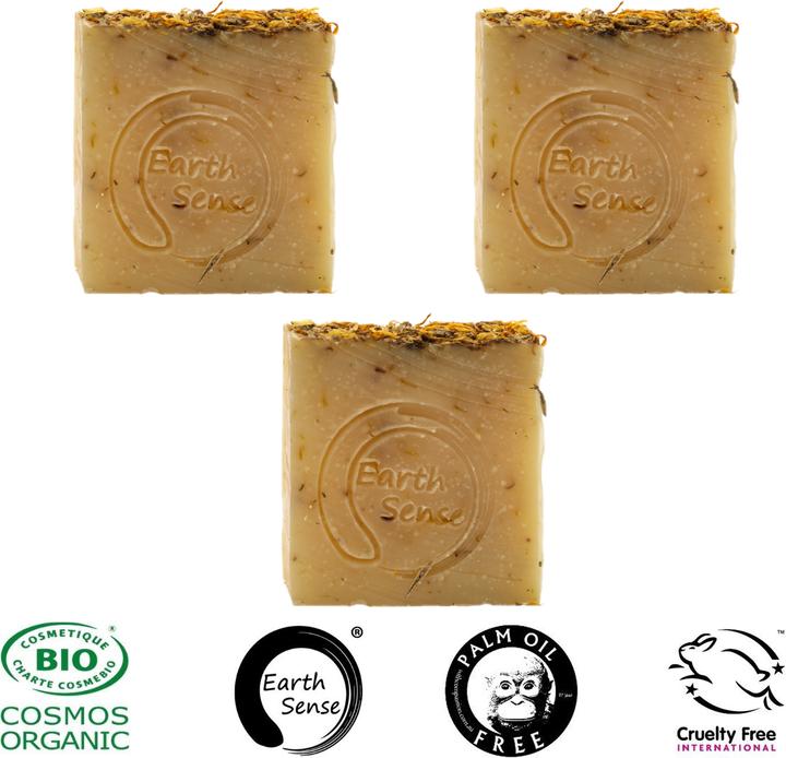 Produktbild Natura Punto 3er-Set Palmölfreie feste Bio-Seife (Hartseife)