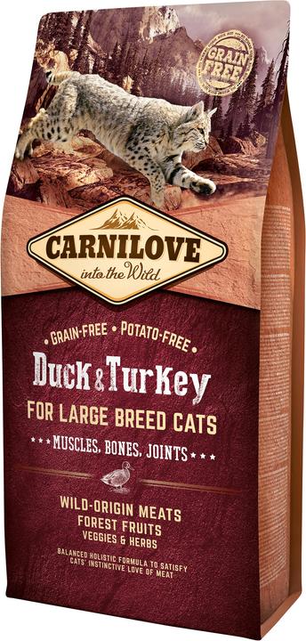 Actual product image Carnilove Adult Large Breed - Duck & Turkey (Adult, 1 pcs., 6000 g)