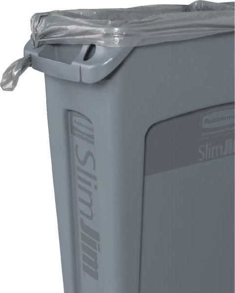 Actual product image Rubbermaid Plastic recyclable material collector (87 l)