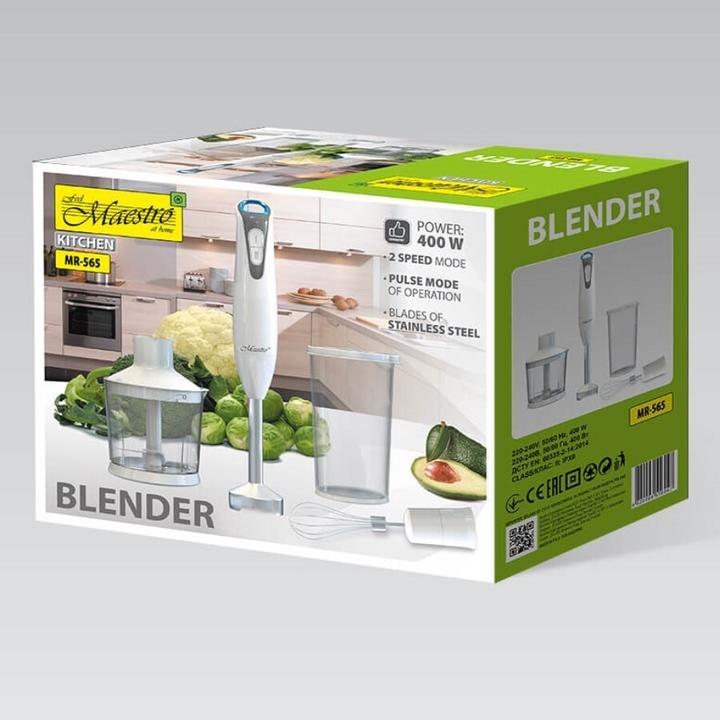 Actual product image Maestro Feel-Maestro MR565 Blender 1 5 l Tabletop blender 350 W Grey