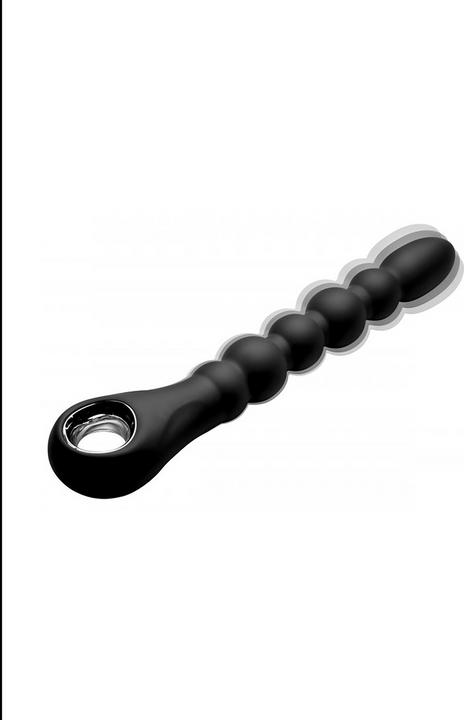 Produktbild Master Series Dark Scepter 10x Vibrating Silicone Anal Beads