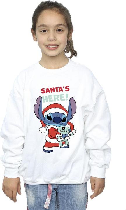Immagine prodotto Disney Lilo & Stitch Santa's Here Felpa Ragazze (140, 146)