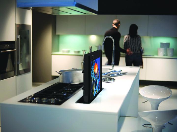 Productafbeelding Venset TV inbouwlift TS700A, 60x40x7,2cm (Tabel, 65 kg)