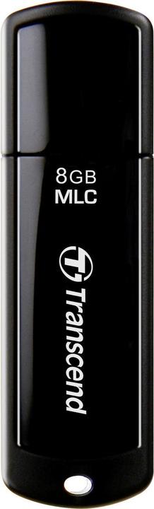 Actual product image Transcend JetFlash JF270M USB Flash Drive 8 GB USB Type-A 3.2 Gen 1 (3.1 Gen 1) Black (8 GB, USB-A, USB 3.2 Gen 2)