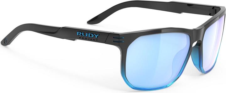 Schwarz Faded Crystal Azur