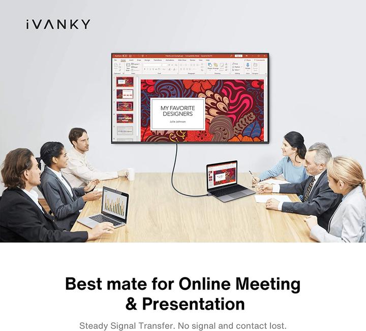 Immagine prodotto Ivanky Mini DisplayPort — HDMI (Typ A) (2 m, DisplayPort, HDMI)