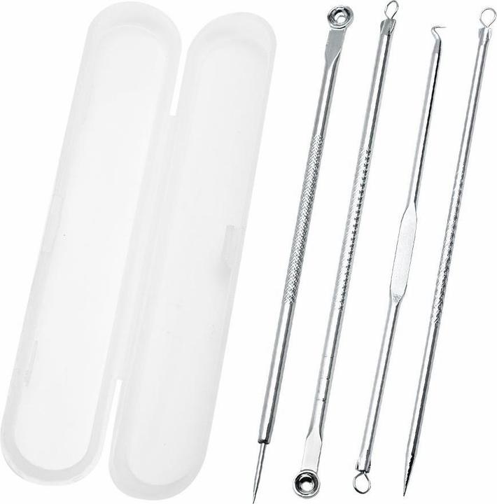 Image du produit JTI Traitement de l'acné et soins de la peau - Kit d'outils 2 en 1, 4 pièces (Chiffons de nettoyage)