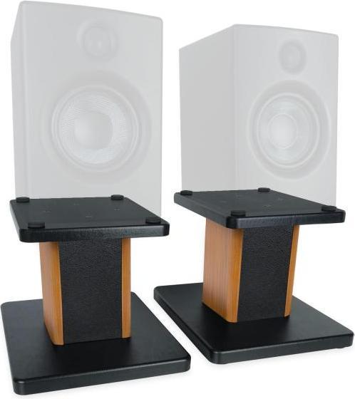 Produktbild keepdrum SS041RW Boxenständer Tisch-Stative Palisander 1 Paar (1 Paar, Ständer)