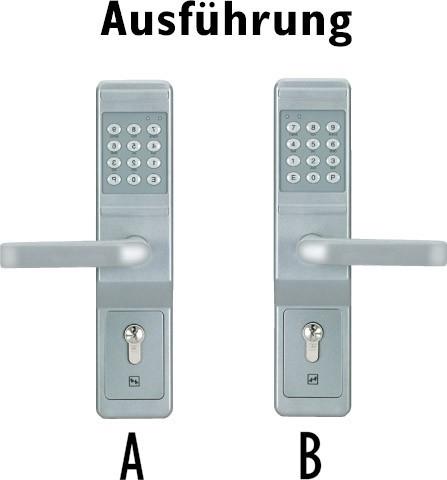 Produktbild effeff Code Handle Ausführung B matt