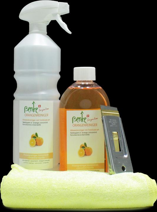 Actual product image Benke Orange cleaner set, 5 pieces