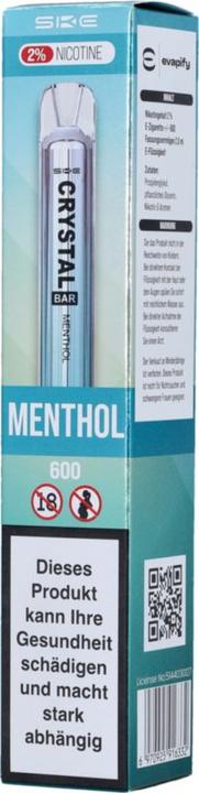 Actual product image SKE Crystal oh the go - Menthol (Freshness)