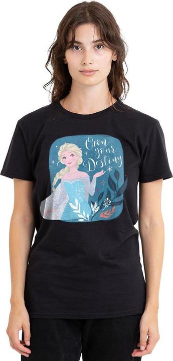 Actual product image Disney Frozen Unisex Adult Own Your Destiny Elsa T-Shirt (L)