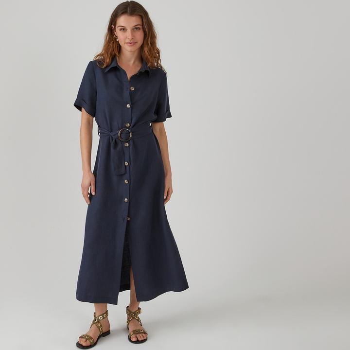 Actual product image La Redoute Collections Signature shirt dress (38)
