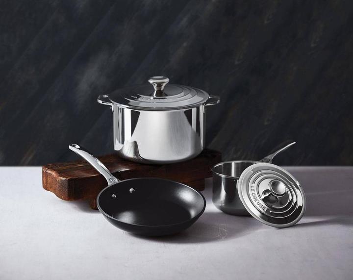 Produktbild Le Creuset 3-Ply Plus 5Tlg. Topfset (Pfannenset + Topfset, Edelstahl)
