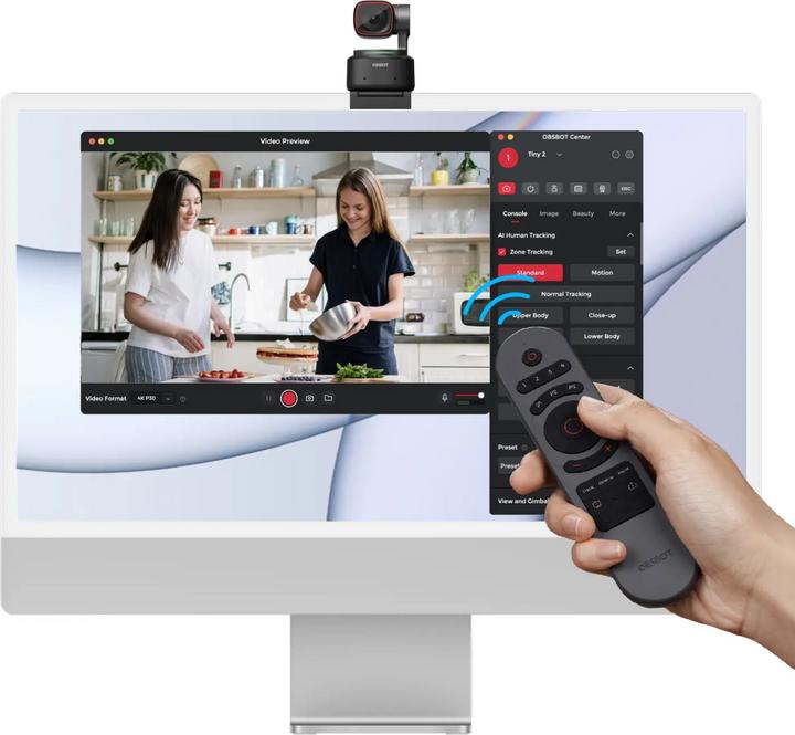 Actual product image Obsbot Tiny Smart Remote 2 (Device-specific remote control, Infrared)