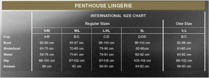 Produktbild Penthouse Lingerie Zu Heiss, Um Echt Zu Sein, Lila S/M (S, M)