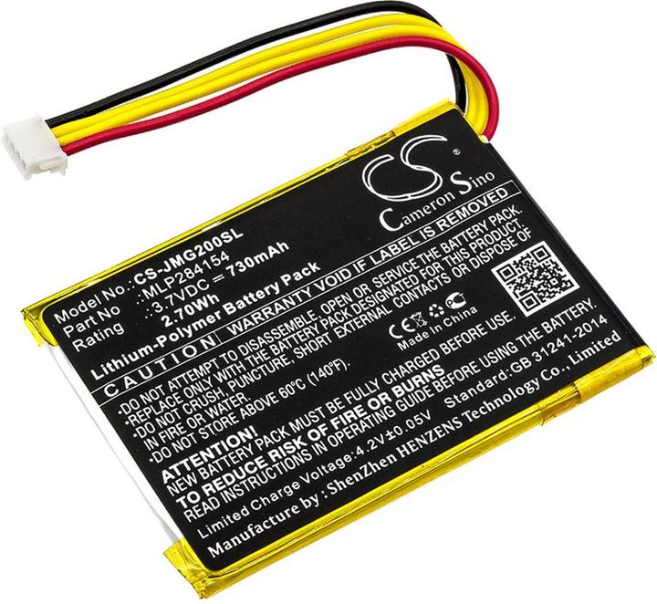 Actual product image CS Cameron Sino Battery for JBL Go 2 etc