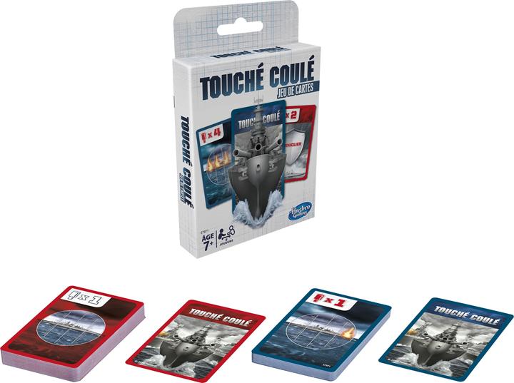 Produktbild Hasbro Gaming Touché coulé cartes, f französisch, deutsch / Schiffe versenk.: 671-02-770 (Französisch)