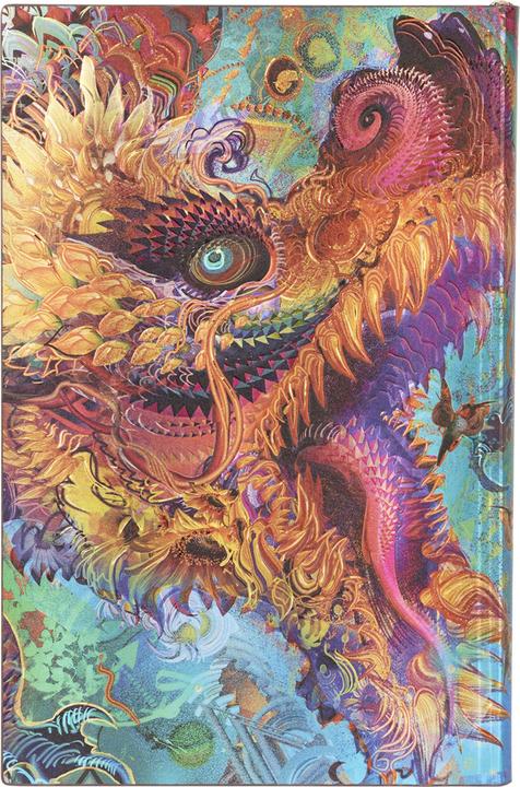 Actual product image Paperblanks Flexi Dot-Grid Planners - Humming Dragon - Maxi - Dot Grid (Hardcover)