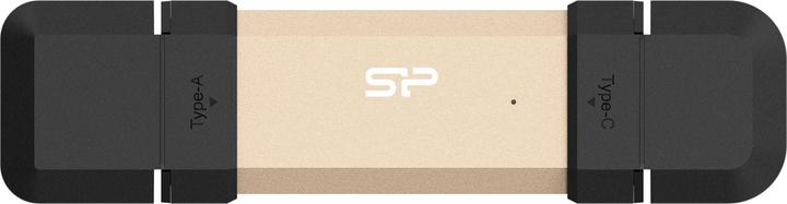 Silicon Power 250GB USB Stick USB Typ A+C 1050/850MB's gold (250 GB, USB-A, USB-C)