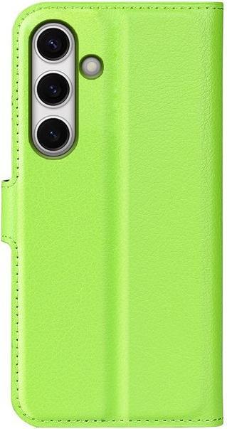 Actual product image MU Classic Litchi Leather Bookcover Series (Samsung Galaxy S24 FE)