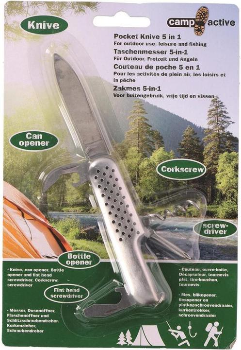 Immagine prodotto Camp Active Coltello 5in1 (argento)