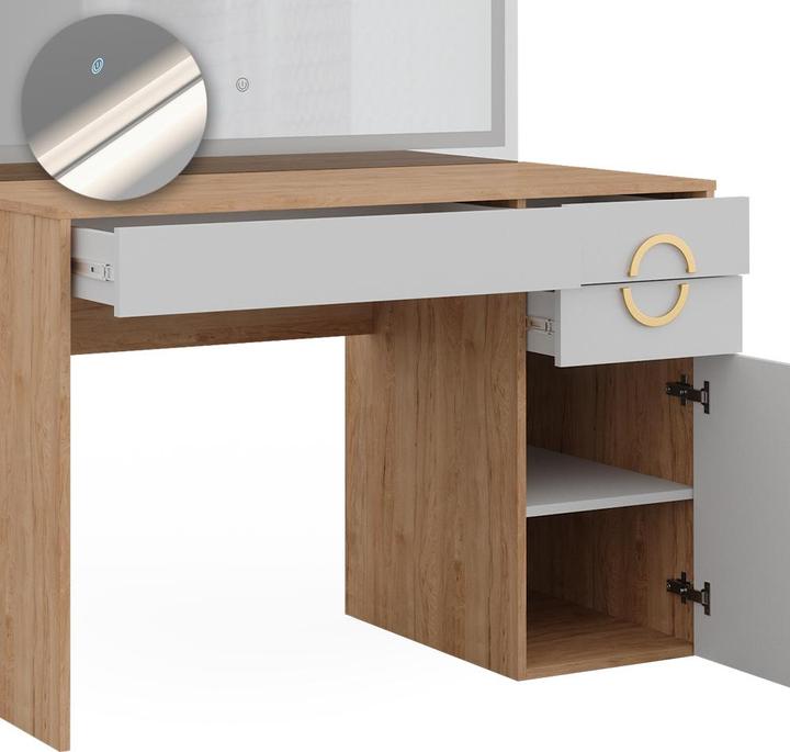 Image du produit Vicco Adela avec éclairage (115 x 55 x 76.5 cm)